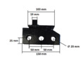 Top link bracket Yanmar