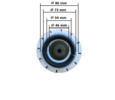 Air filter Hinomoto CX series Type 1