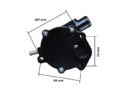 Water pump Yanmar 3TN84, 4TNE84, 4TNE88 engines