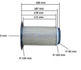 Air filter Iseki Sial 19, Sial 21