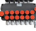 Hydraulic control valve 6 handles