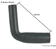 Upper radiator hose Kubota B5000