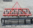 Cultivator with spring hoes and clod breaker KOMBI-140