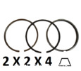Gyűrűgarnitúra Kubota GL, KL, KT, L1, T széria ⌀87,5mm (D1462, D1462-DI, D1703, D1703-DI, V2203, V2203-DI, V2403, V2403-DI motorkód)