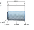 Air filter Mitsubishi D, MT series