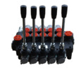 Hydraulic control valve 5 handles + floating position